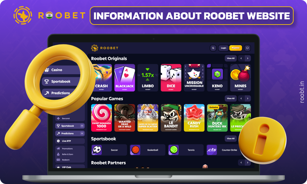 Key Information About Roobet Casino Website in India