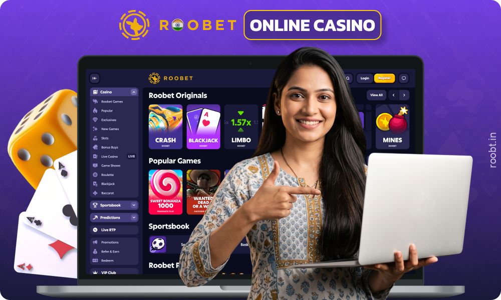 Roobet India offers more than 6,500 casino games